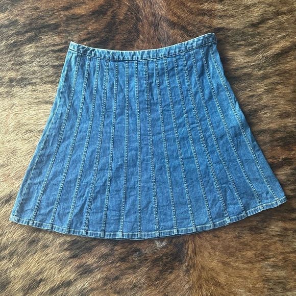 Vintage Talbots Y2K Denim Skirt - Picture 4 of 4